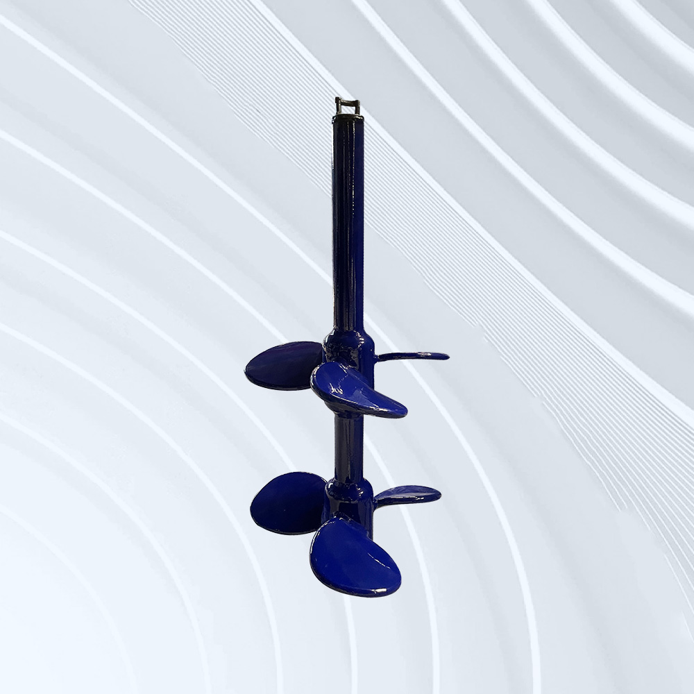 搪玻璃三層推進(jìn)式攪拌